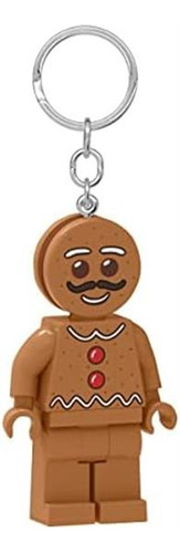 Lego Classic Gingerbread Man Llavero - 3 Pulgadas De Alto (k