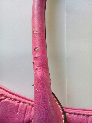 Cartera Bolso Carolina Herrera Color Fucsia.