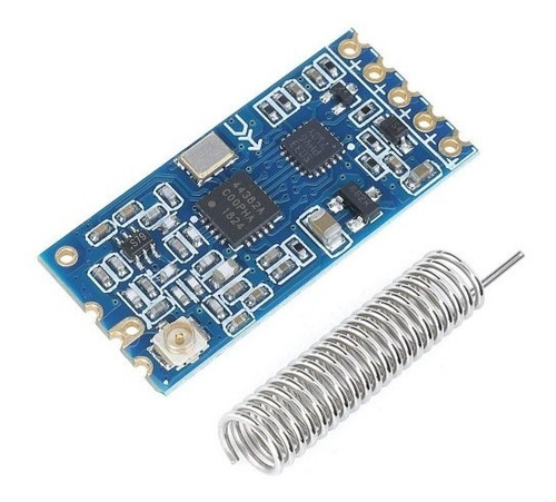 Módulo Rf Wireless Hc-12 Com Antena Arduino Rs-232 Serial