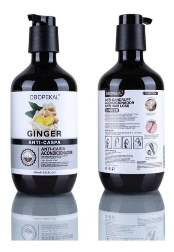 Obopekal® Shampoo+ Acondionador Ginger 420 Ml