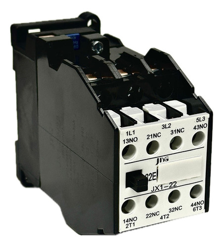 Contator De Potência Tripolar Jng Jx1-22 22a Similar 3tf43