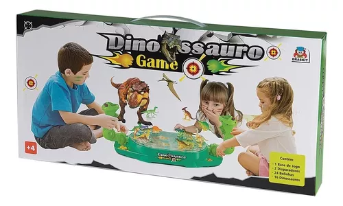 Jogo De Tabuleiro Dinossauro Game Desafio Divertido Combate