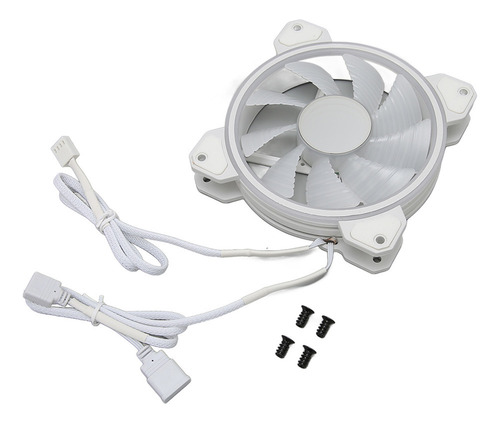 Ventiladores De Computadora Rgb Case Fan 12 Cm 4 Pines Pwm 3