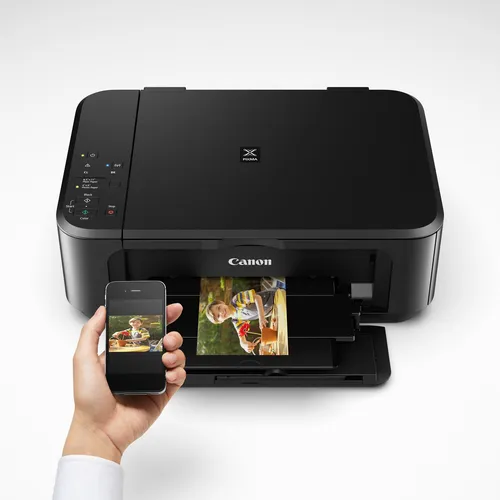 Impresora Inyección Color Multifuncional Inalámbrica Negra