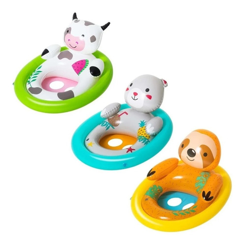 Bestway Baby Boat 34058 Salvavidas Bebé Animal Inflable