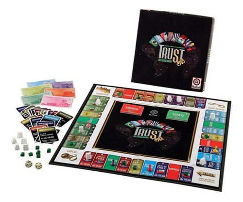 Trust Internacional Juego Mesa Compra Venta Propiedades 