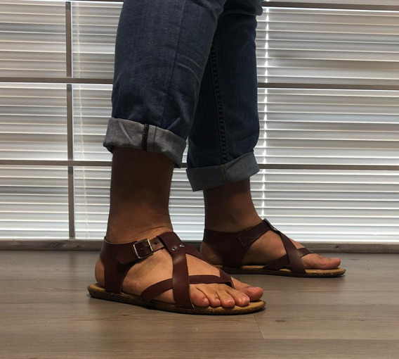 sandalias romanas hombre zara