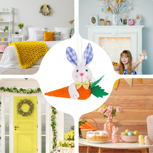 Ornamentos De Conejo De Pascua Adornos Colgantes De Conejito