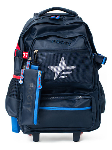 Mochilas Footy 3081 Carro 18  Luz Led Big Star * Shubox *