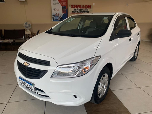 Imagem 1 de 14 de Chevrolet Onix 1.0 Ls 5p 2015/2015 Branco
