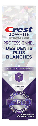 Creme Dental Crest 3d White Professional Branqueador 65ml