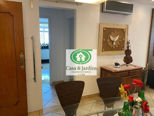 Imagem 2 de 20 de Embaré - Apto. 3 Dormitorios (suite) + Dep. Empregada - Garagem Demarcada - Santos - Ap7014