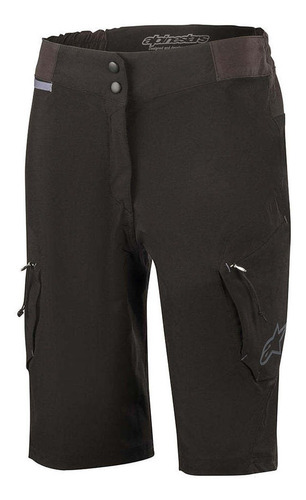 Short Ciclismo Mujer Astars Stella Alps 8.0 Negro