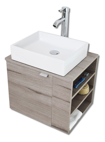 Esatto® Mueble Baño Dtua Platz Lavabo Cerámica Llave Cespol