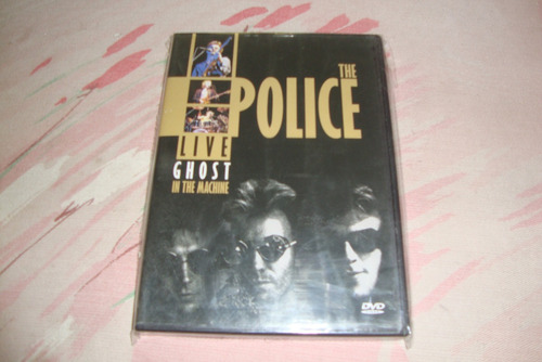 Dvd The Police-ghost In The Machine-live In Japan-1982.