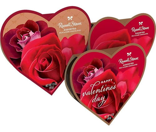 Russell Stover Caja De De Chocolate De San Valentin