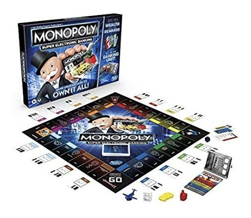 Monopoly Super Banco Electronico Hasbro Original