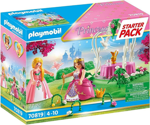 Playmobil 70819 Starter Pack Princess Jardin De La Princesa