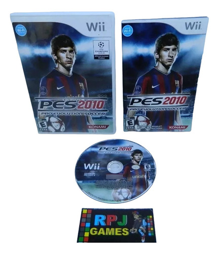 Pro Evolution Soccer Pes 2010 Original Nintendo Wii *loja Rj