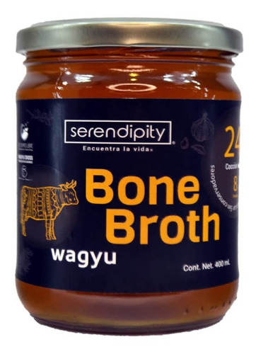 Caldo De Huesos Orgánico Bone Broth Wagyu Serendipity