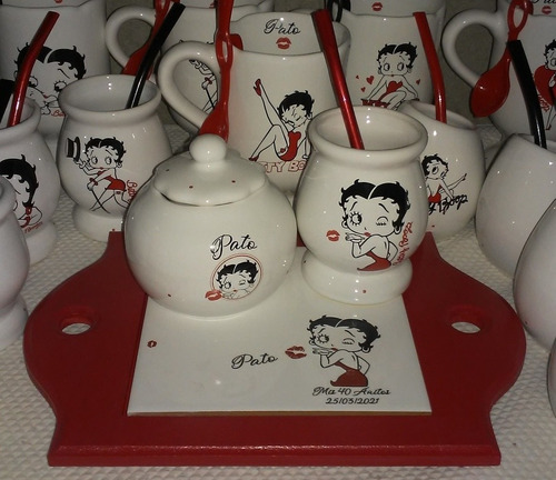 Souvenirs Betty Boop Mates,tazas,hornitos,azucareras,etc..