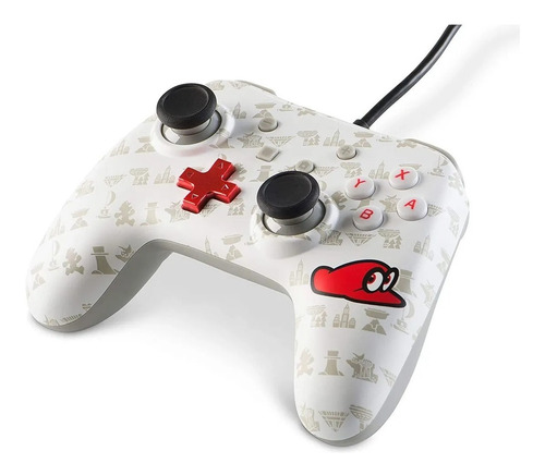 Controle Powera Nintendo Switch Mario Odyssei