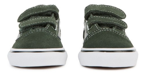 Zapatillas Vans Nene Old Skool V Verdes Oscuro