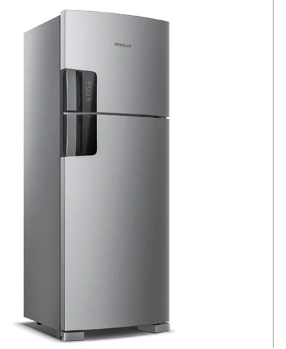 Heladera Whirlpool Wrm53jkdim Top Mount Inox 451lts No Frost