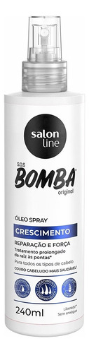 Óleo Spray Sos Bomba Original Crescimento Salon Line 240ml