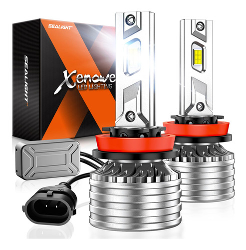 Bombillas Antiniebla Sealight X4i H11/h8/h9, 55 000 Lm, Supe