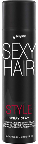 Sexy Hair, Spray De Arcilla De Texturación, 4.4 onzas