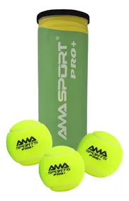 Tarro De Pelotas Padel Ama Pro+ 3 Un. ( Wpt & Ipf Approval )