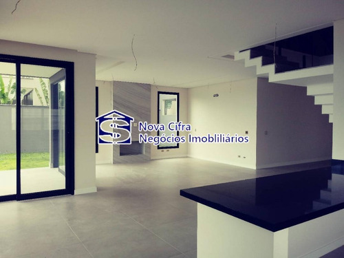 Sobrado Novo 04 Suítes Em Condomínio De Alto Padrão - Urbanova - C4077