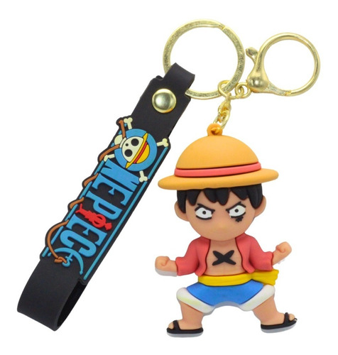 Llavero Anime Japonés Cute Kawaii Lindo One Piece Luffy