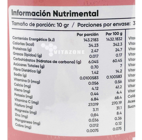 Imagen 2 de 7 de Colágeno Hidrolizado Yeri Mua 350 Gr Limonada Sin Azúcar