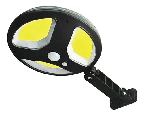 Foco Solar Led  De Pared Con Control Exterior