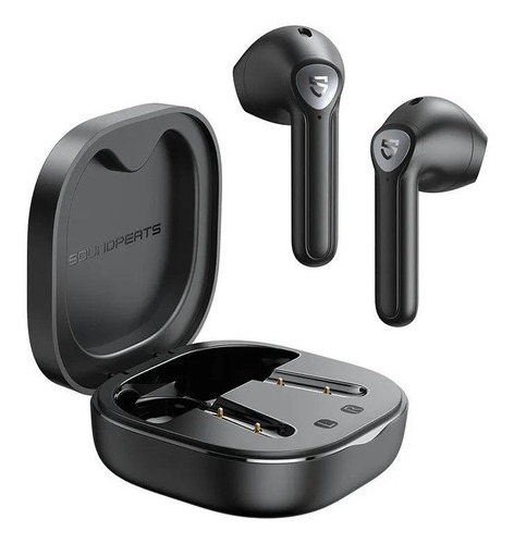Imagen 1 de 4 de Audífonos in-ear gamer inalámbricos Soundpeats TrueAir 2 black