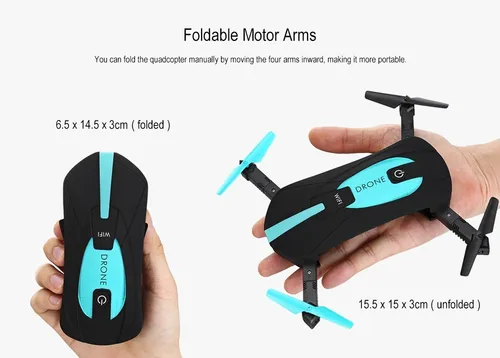 Jy018 mini foldable rc pocket drone cheap