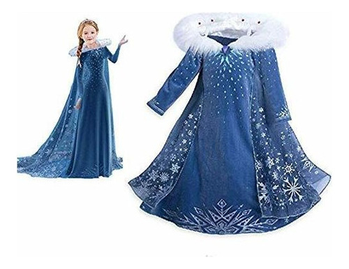 Disfraz De Princesa De Nieve Para Niñas, Disfraz De Hallowe