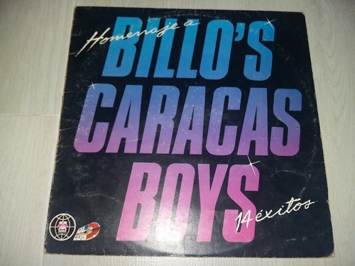 Lp Vinilo Disco Acetato Billos Caracas Boys Exitos Cumbia