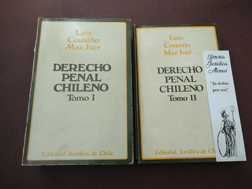 Derecho Penal Chileno Tomo I Y Ii