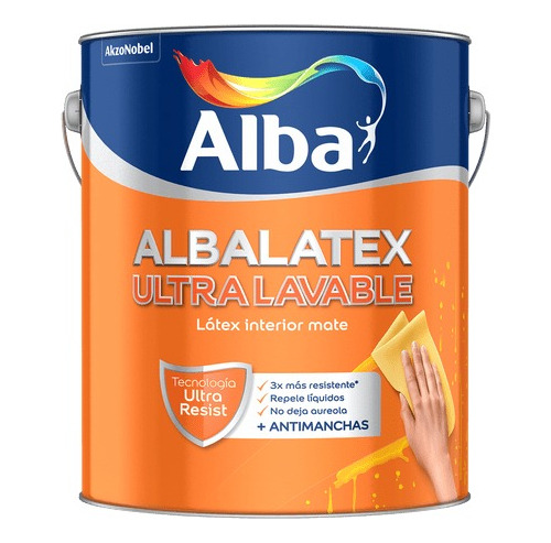 Albalatex Alba Ultra Lavable X 20 Litros Caballito