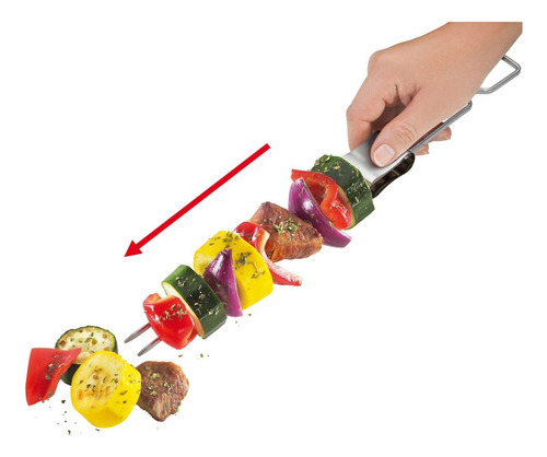 Küchenprofi Set 2pinchos Para Barbacoa Acero Inox 18/10 40cm