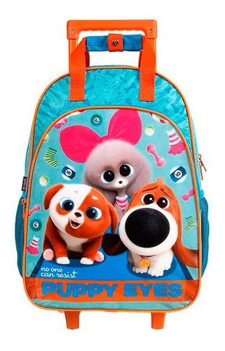 Imagem 1 de 3 de Mochila Dermiwil Pets Com Rodas Azul