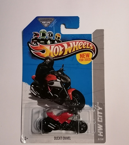 Muy Rara Hot Wheels Cv Moto Ducati Diavel Defecto Caja