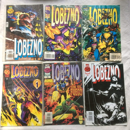 Lote Marvel Comics - Lobezno - 9 Revistas