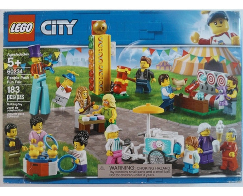 Lego City 60234 People Pack Fun Fair 183 Pzs, 14 Personajes