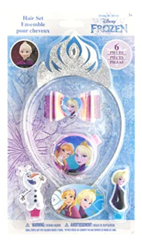 Diadema Tiara Corona + Accesorios De Frozen Niñas