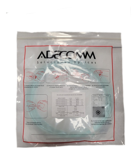 Adecomm Patchcord Fo Mm/dx/15m 50/125 Lc/pc-lc/pc
