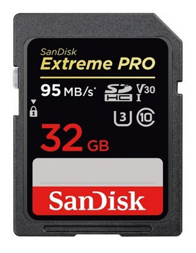 Sandisk Sdhc Extreme Pro 95mb/s 32gb Sd Camera Nikon Samsung